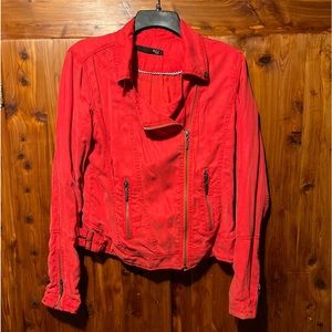Red Moto jacket